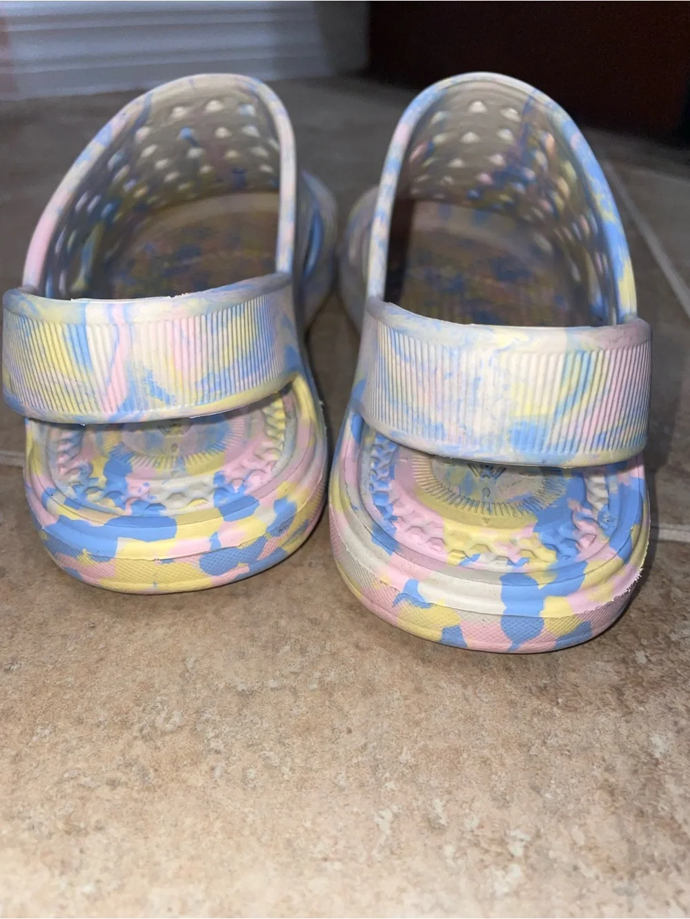 Kids Iridescent Slip-On water shoes- Multi color